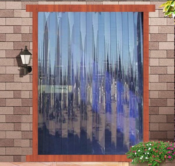 Kuber Industries 8 Feet Transparent PVC AC Curtain for Modern Homes - Image 7