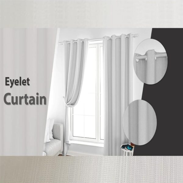 Versatile QZibeva Curtain Tape: No Holes, White, 10 Meter Non-Woven Design - Image 6