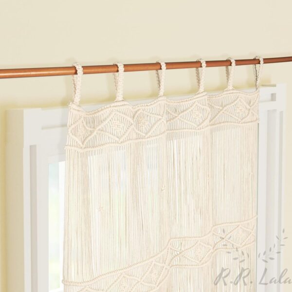 Macrame Cotton Door Curtain: Boho Decor for Stylish Rooms, 7 Feet Long - Image 4