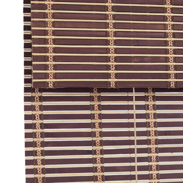 Bamboo Roll Up Window Blinds: Stylish Light Filtering Roller Shades - Image 3