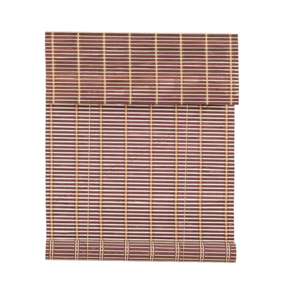 Bamboo Roll Up Window Blinds: Stylish Light Filtering Roller Shades - Image 2