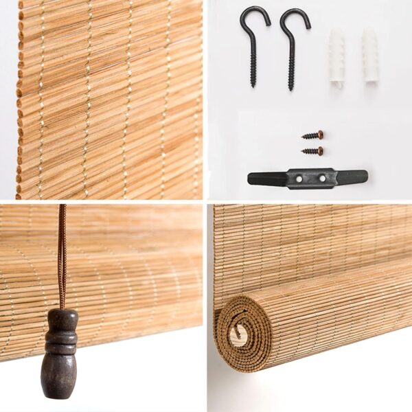 Bamboo Blinds for Patio: Stylish, Durable Sun Shades in Various Sizes - Image 5