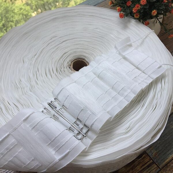 Versatile 3.35-Inch Curtain Tapes for DIY Home Sewing and Hanging Solutions - Image 6