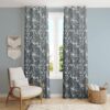 Elegant 100% Blackout Curtains with Gold Foil for Bedroom and Living Room - Image 3