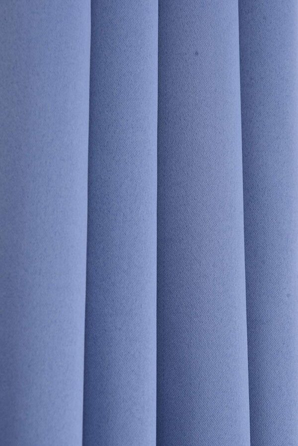 Solid Blackout Curtains - 8 Feet Thermal Insulated Window Drapes Set of 2 - Image 3