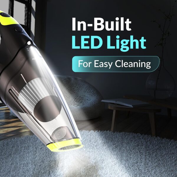 Powerful Roboson VC201 Cordless Vacuum for Home and Car Cleaning - Image 6