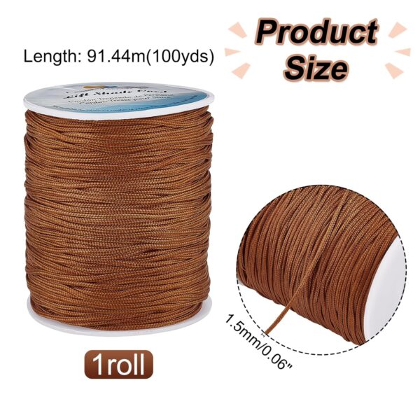 Replacement Nylon Braided Lift Cord for Blinds and Roman Shades - Image 2