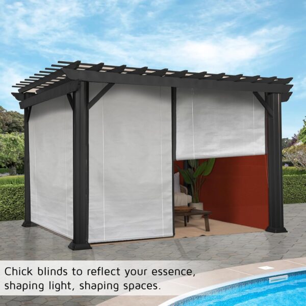 HIPPO Waterproof Chick Blind: Ultimate Rain and Sun Protection for Balconies - Image 5