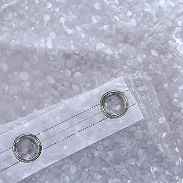 Stylish and Durable PVC AC Curtain for Home and Office Use - Image 2