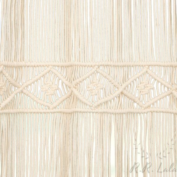 Macrame Cotton Door Curtain: Boho Decor for Stylish Rooms, 7 Feet Long - Image 5