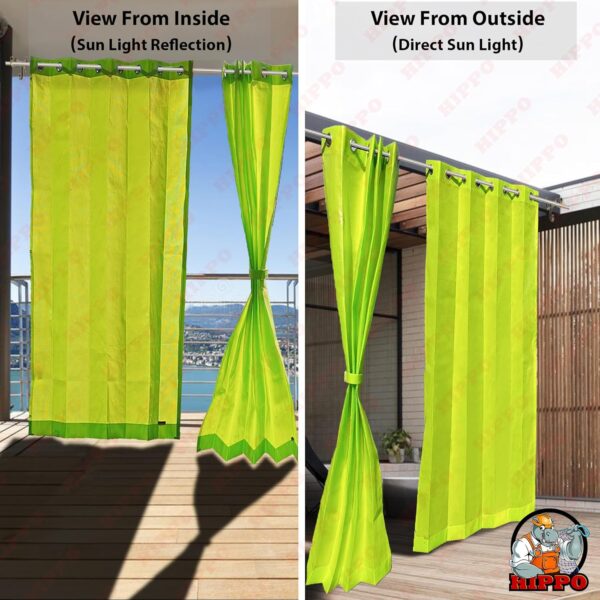 Waterproof Balcony Curtain: 10FT Sun & Rain Protection for Outdoor Spaces - Image 7