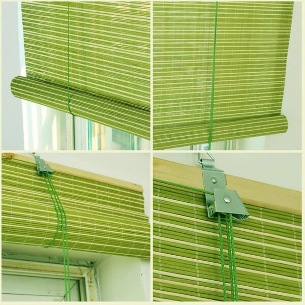 Eco-Friendly Bamboo Roll Up Blinds for Sun Protection and Style - Image 5