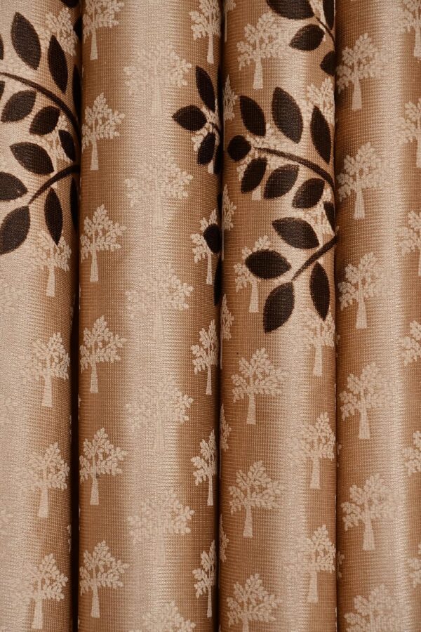 Tree Printed Polyester Curtains for Living Room and Bedroom Decor - Image 4