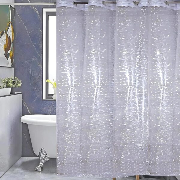 Stylish and Durable PVC AC Curtain for Home and Office Use - Image 6
