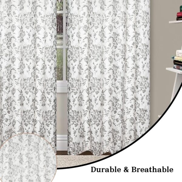 Elegant Velvet Door Curtains for Bedroom and Living Room - Set of 2 - Image 4