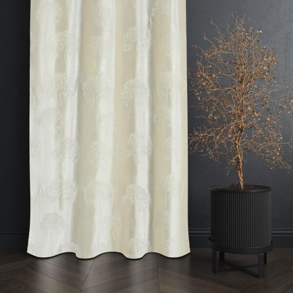 Elegant 7 Feet Long Cream Curtains for Doors and Windows - Premium Quality - Image 8