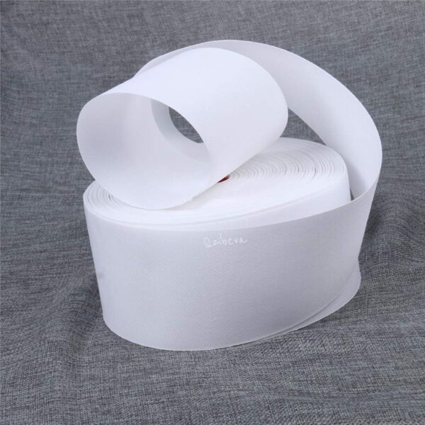 Versatile QZibeva Curtain Tape: No Holes, White, 10 Meter Non-Woven Design - Image 5