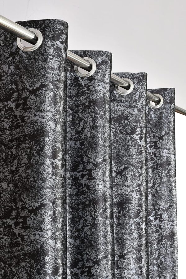 Decoholic Carnival Grey Insulated Curtains for Stylish Room Darkening Solutions - Image 3