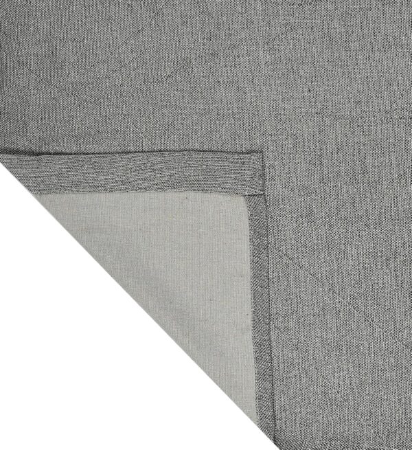 Unstitched Jute Fabric for Sofas, Cushions, and Curtains - Blackish Grey - Image 4