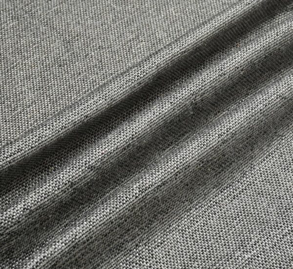 Unstitched Jute Fabric for Sofas, Cushions, and Curtains - Blackish Grey - Image 2