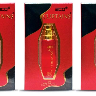 Aco Perfumes Alcohol-Free Attar Roll-On Set: Premium Fragrance Pack of 3 Aco Perfumes Alcohol-Free Attar Roll-On Set: Premium Fragrance Pack of 3