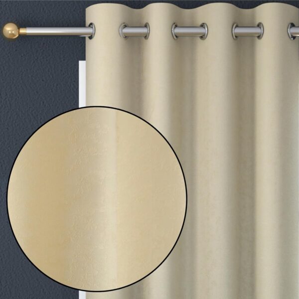 Blackout Curtains for Living Room and Bedroom | Thermal Insulated Cream Set