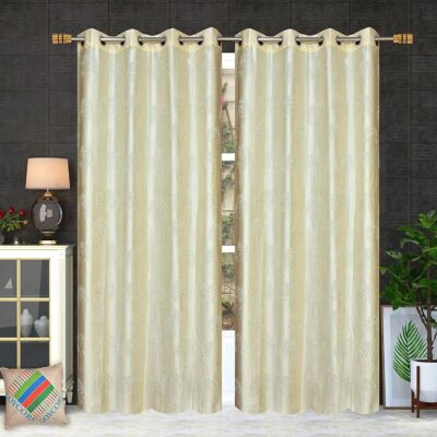 Elegant 7 Feet Long Cream Curtains for Doors and Windows – Premium Quality