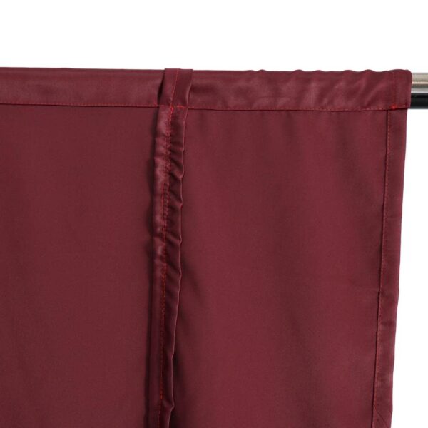 Elegant CALANDIS Blackout Curtains: Stylish Room Darkening Roman Shades in Red