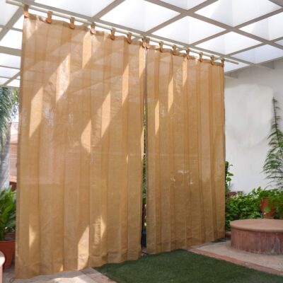 HIPPO 150 GSM Outdoor Curtains: Sun Blocking and UV Protection for Balconies