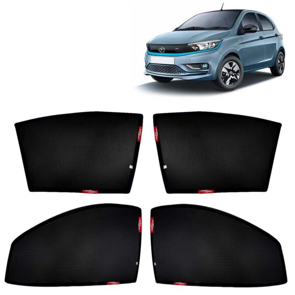 KINGSWAY Tiago EV Sun Shade Curtains for 2023 Tata Tiago EV Models