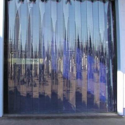 Kuber Industries 8 Feet Transparent PVC AC Curtain for Modern Homes