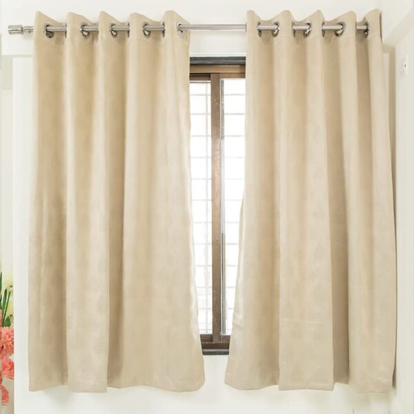 Parda Online 3 Layer Thermal Insulated Blackout Curtains for Bedroom and Living Room