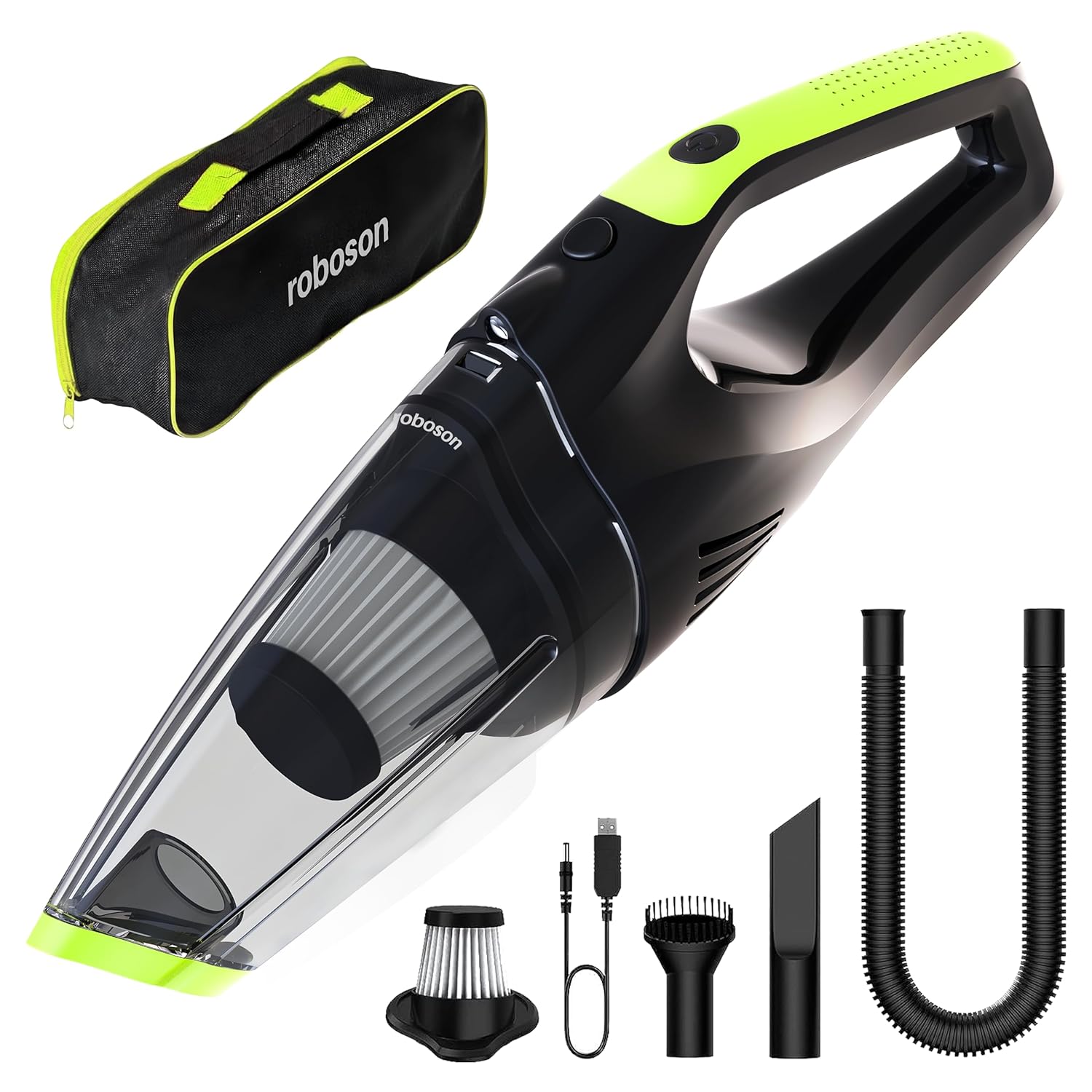 Powerful Roboson VC201: The Ultimate Cordless Vacuum for Home and Car Cleaning