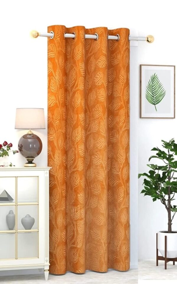 Premium Velvet Curtains for Living Room & Bedroom | 5 Feet Eyelet Design