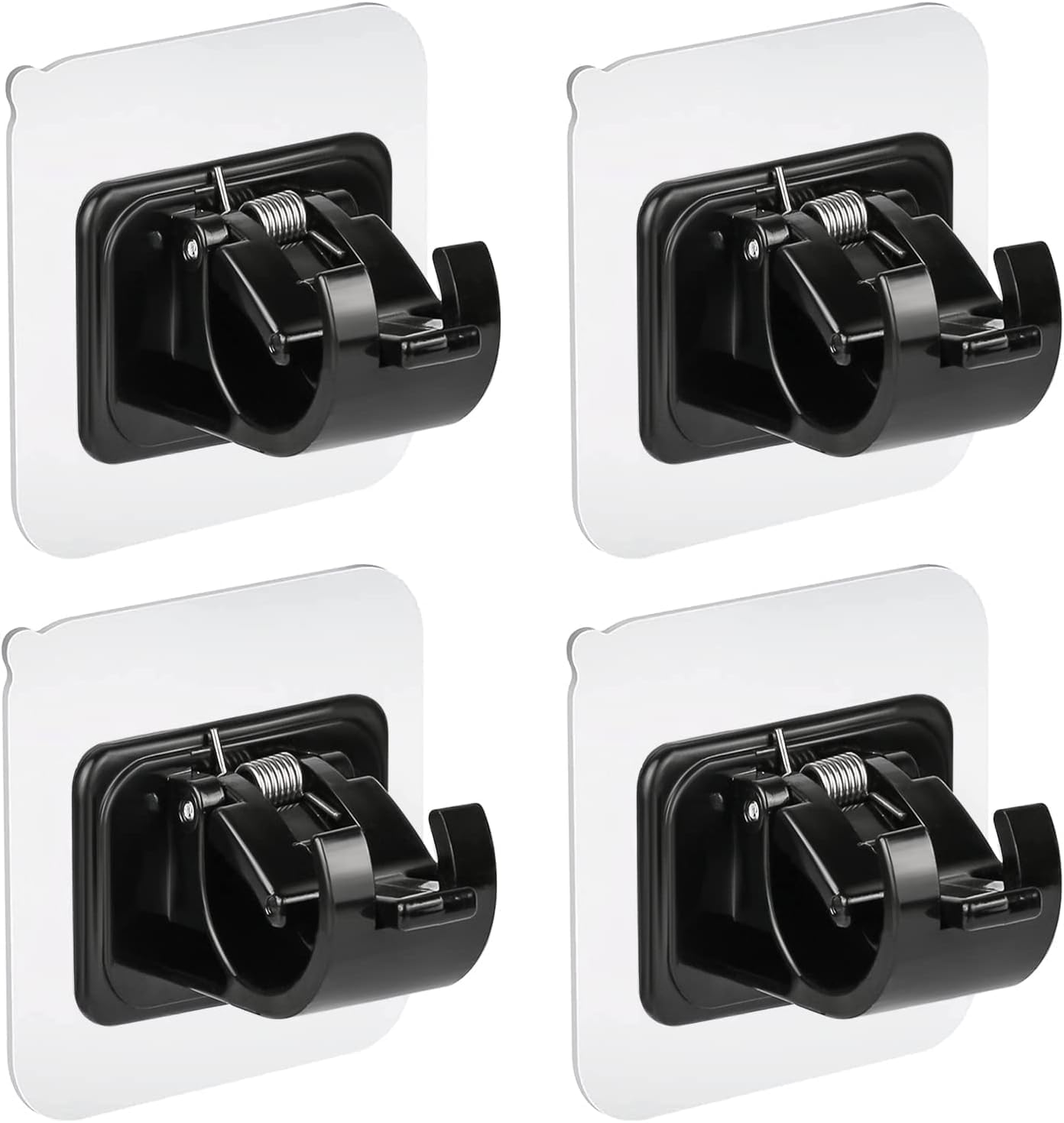 Self-Adhesive Curtain Rod Holders: Effortless, No-Drill, Adjustable Solutions for Your Home