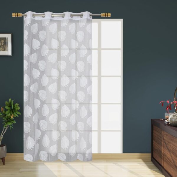 Sheer Curtains 8 Feet Long for Elegant Light Filtering in Any Room