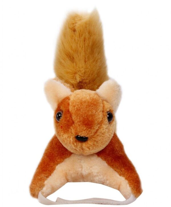 Squirrel Curtain Tiebacks: Cute Plush Toy for Kids' Room Decor