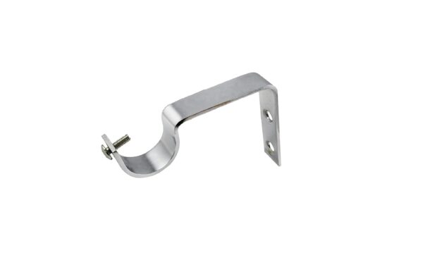 Stainless Steel Curtain Brackets: Stylish Support for 1 Inch Rods and Knobs