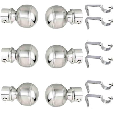 Stylish Arena Stainless Steel Curtain Bracket Set for Your Windows and Doors Stylish Arena Stainless Steel Curtain Bracket Set for Your Windows and Doors