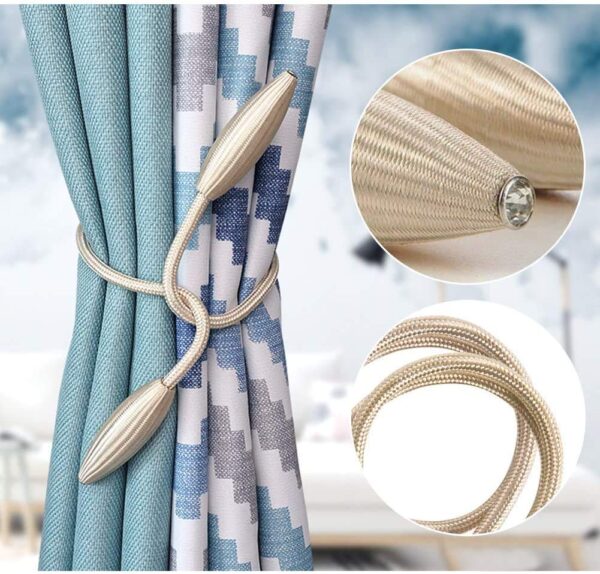 Stylish Home Cloud Curtain Holders: Unique Alloy Tiebacks for Elegant Drapes