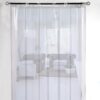 Transparent PVC AC Curtains - 0.30mm, 4.5x8 Ft for Home & Office