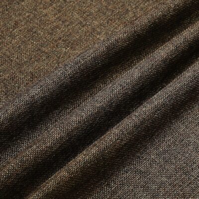 Unstitched Jute Solid Fabric for Sofa, Cushions, and Curtains – Coffee Color