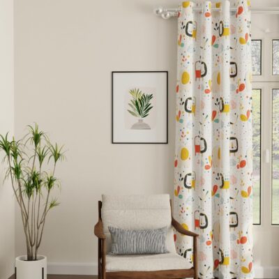 Urban Space Lion King Blackout Curtains for Bedroom Doors – 80% Darkening