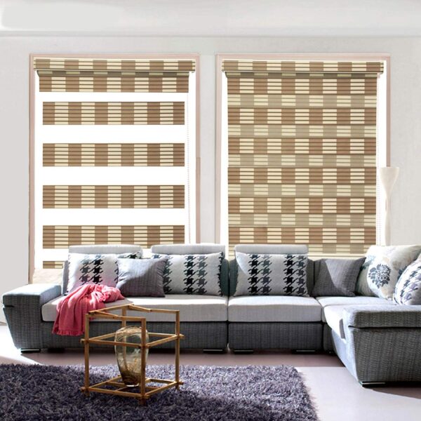 Zebra Blinds: Stylish Polyester Curtains for Windows and Outdoor Spaces