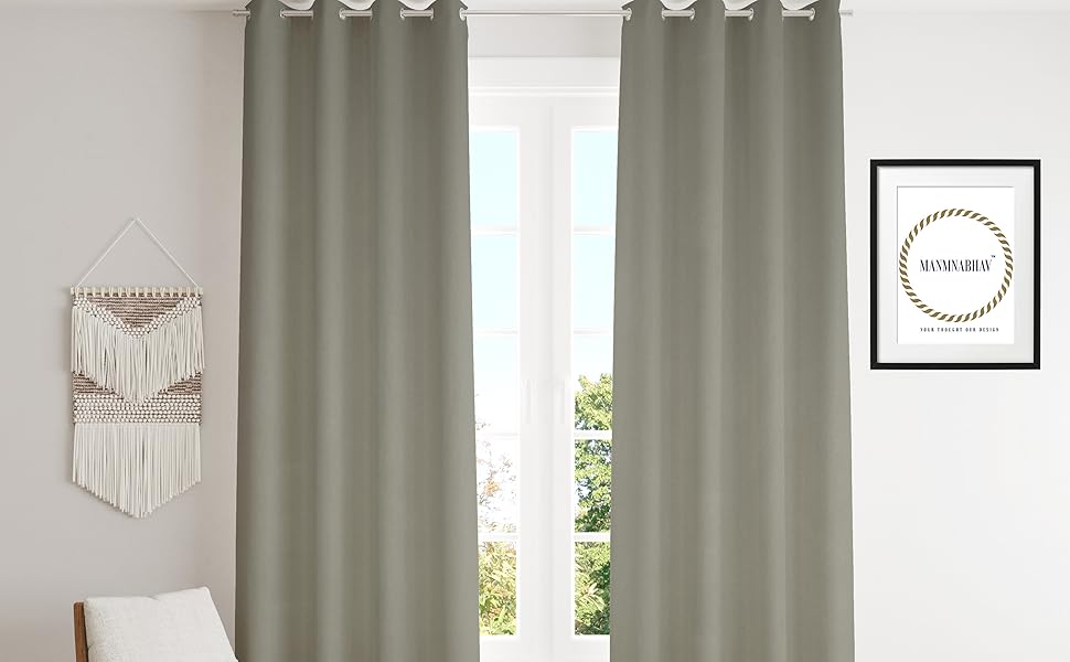 Elegant room darkening curtains