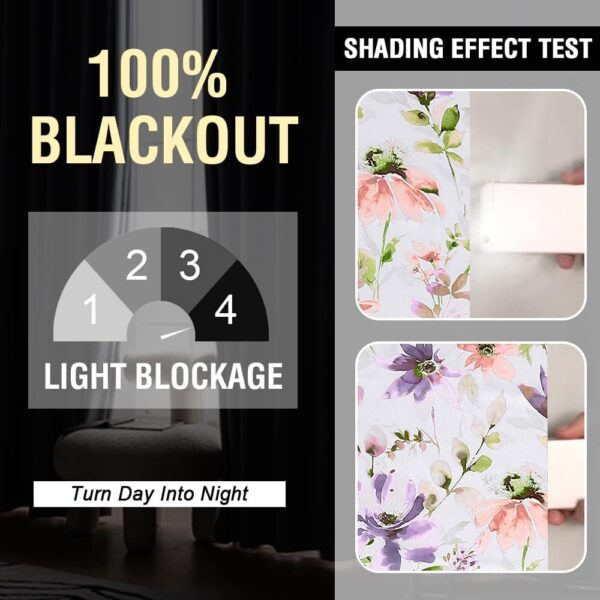 Stylish Blackout Window Curtains Set of 2 for Home Decor - Image 6