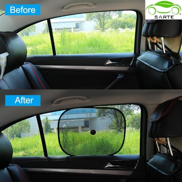 Stylish Window Curtains: Enhance Your Car with Sarte Car Sun Shade - Image 2