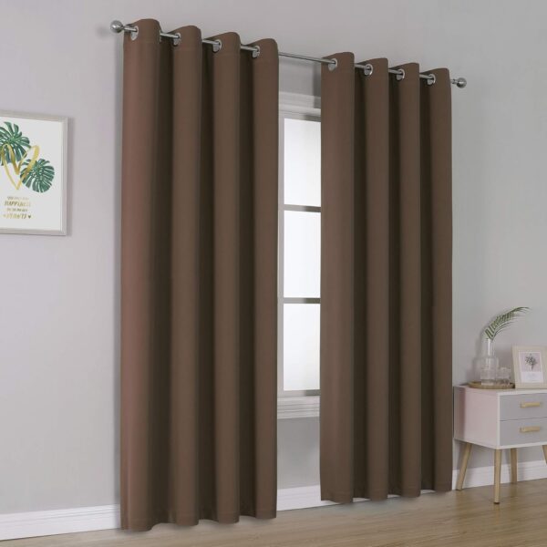 Elegant Window Curtains for Living Room and Bedroom - Thermal Insulated & Noise Reducing - Image 2