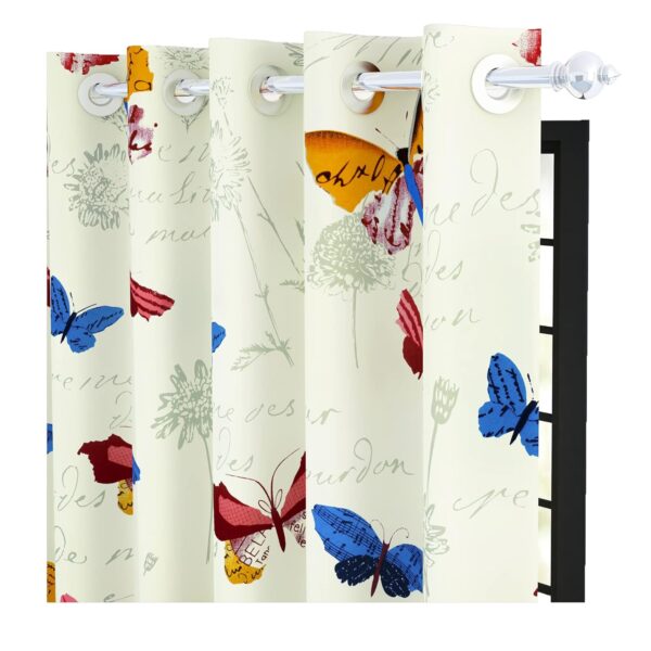 Stylish Door Curtains for Home Decor: Bohemian Floral Design in Cotton - Image 7