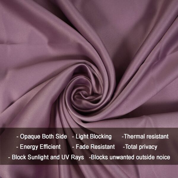 Stylish Window Curtains: Homemonde 75% Blackout Drapes for Ultimate Room Comfort - Image 6